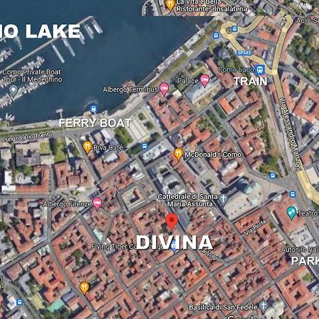 Divina Luxury Apartment With Jacuzzi Near The Lake 코모 외부 사진
