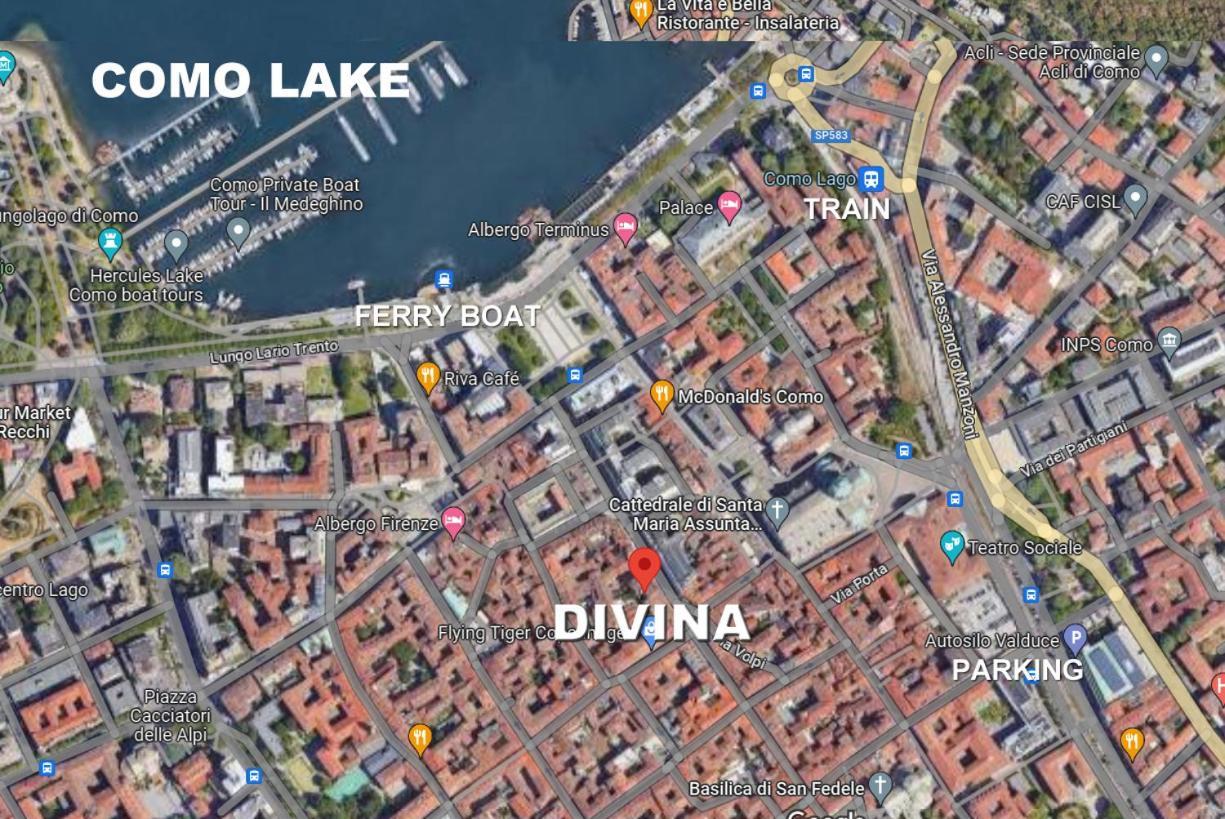 Divina Luxury Apartment With Jacuzzi Near The Lake 코모 외부 사진